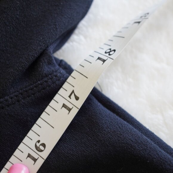 Title Nine‎ Black Mock Neck Stretch Dress Size Small Button Sleeve - Picture 8 of 9